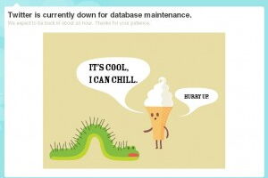 Selbst die Fehlermeldungen von Twitter haben einen besonderen Charme