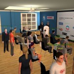 Sympra-Vorlesung in Twinity